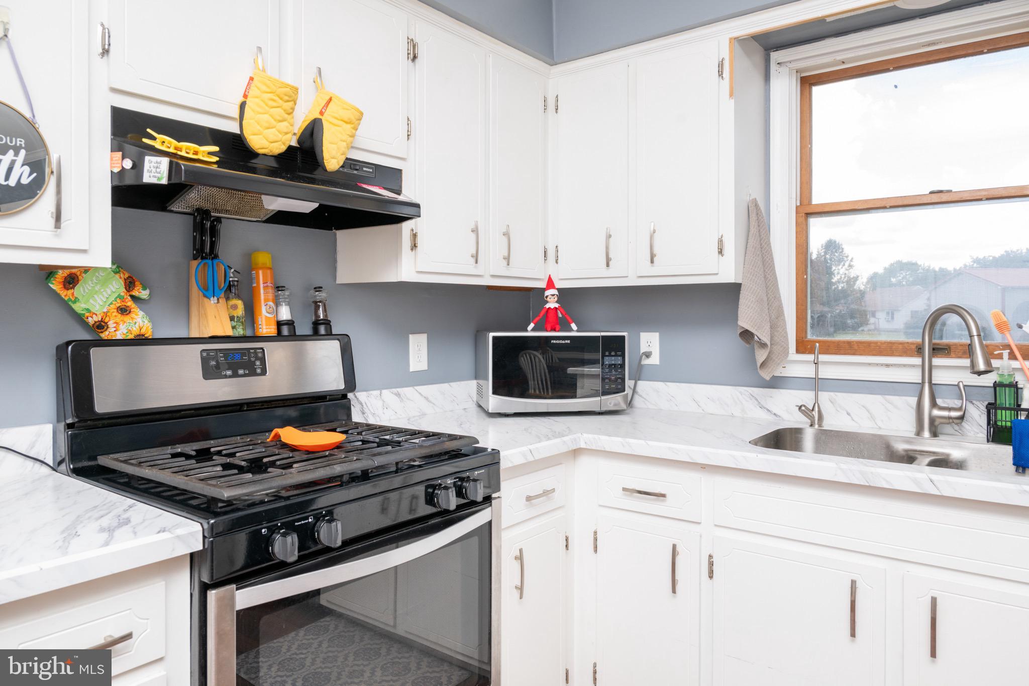 22400 Zoar Road Georgetown, DE 19947 - Photo 22 of 32 a kitchen with stainless steel appliances granite countertop a stove and a sink