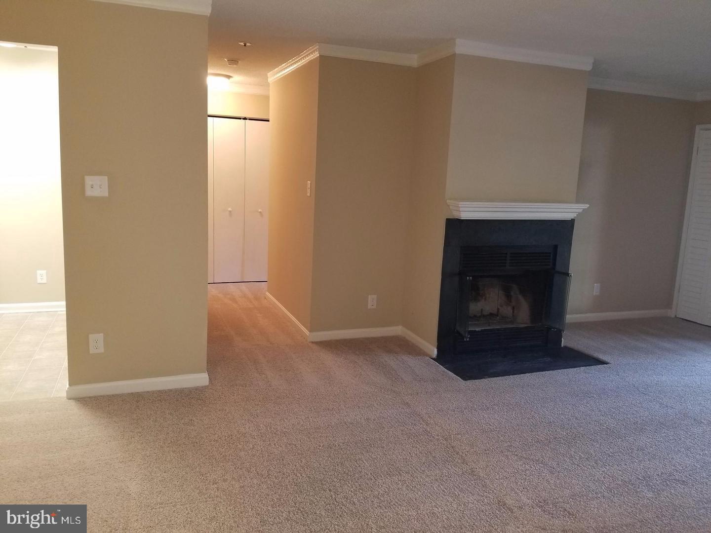 4934 Columbia Road, Unit 458 Columbia, MD 21044 - Photo 10 of 21 Spacious living area with cozy fireplace.