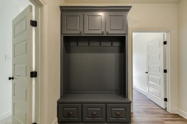 a view of a storage & utility room