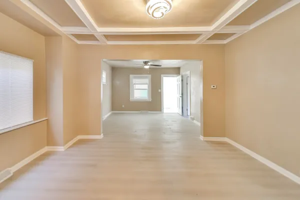 a view of livingroom and window