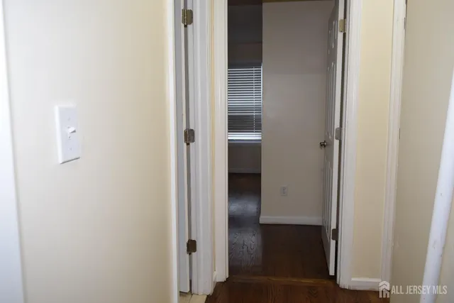 a view of closet area