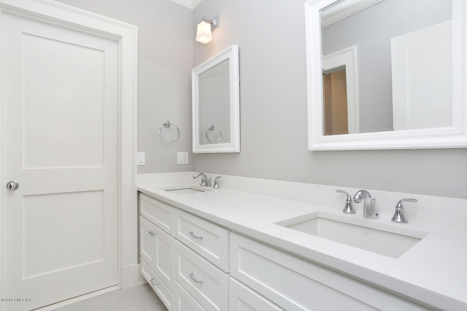 3 Juniper Lane Riverside, CT 06878 - Photo 21 of 30 a bathroom with a sink and a mirror