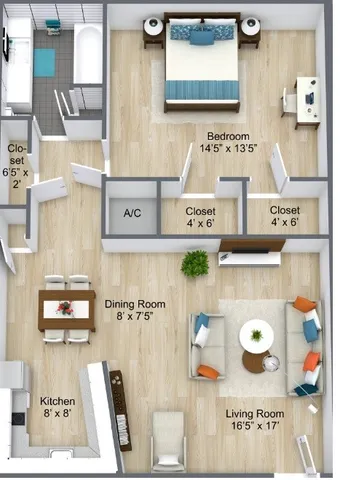 $980 | 1305 Memorial Drive, Unit 32, Baytown, TX 77520