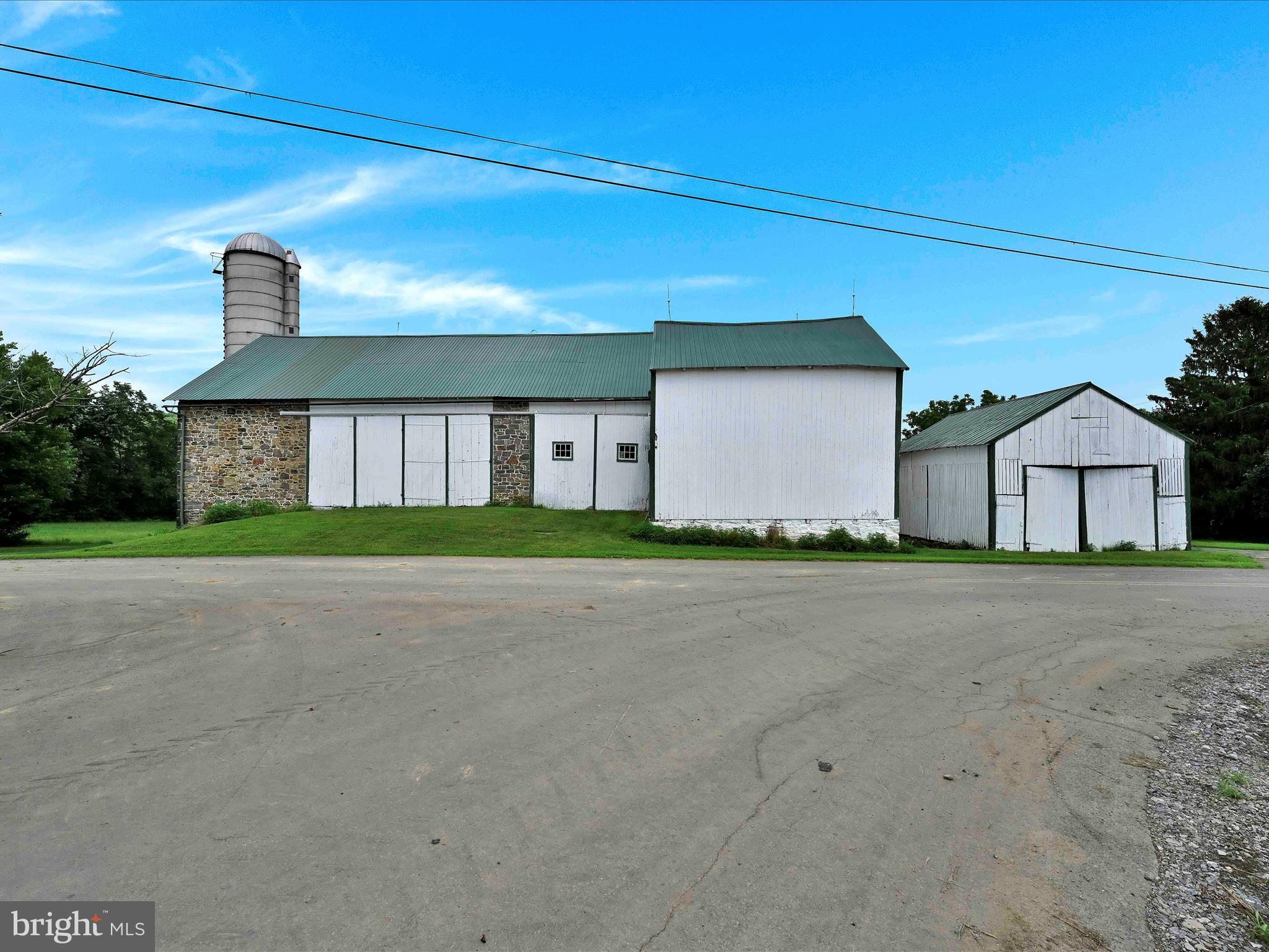 241 Mud Run Road Oley, PA 19547 - Photo 14 of 28 a front view of house with yard and garage