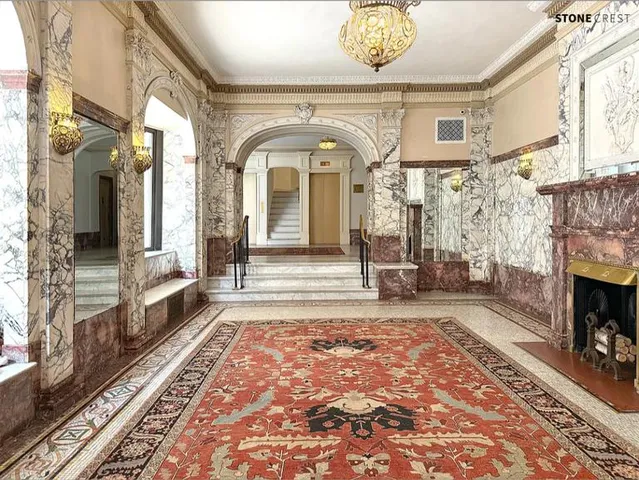 a view of livingroom form hallway