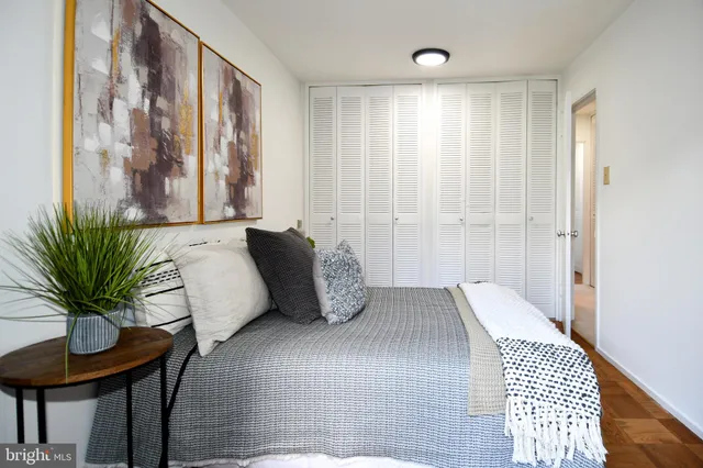 a room with a table and chairs