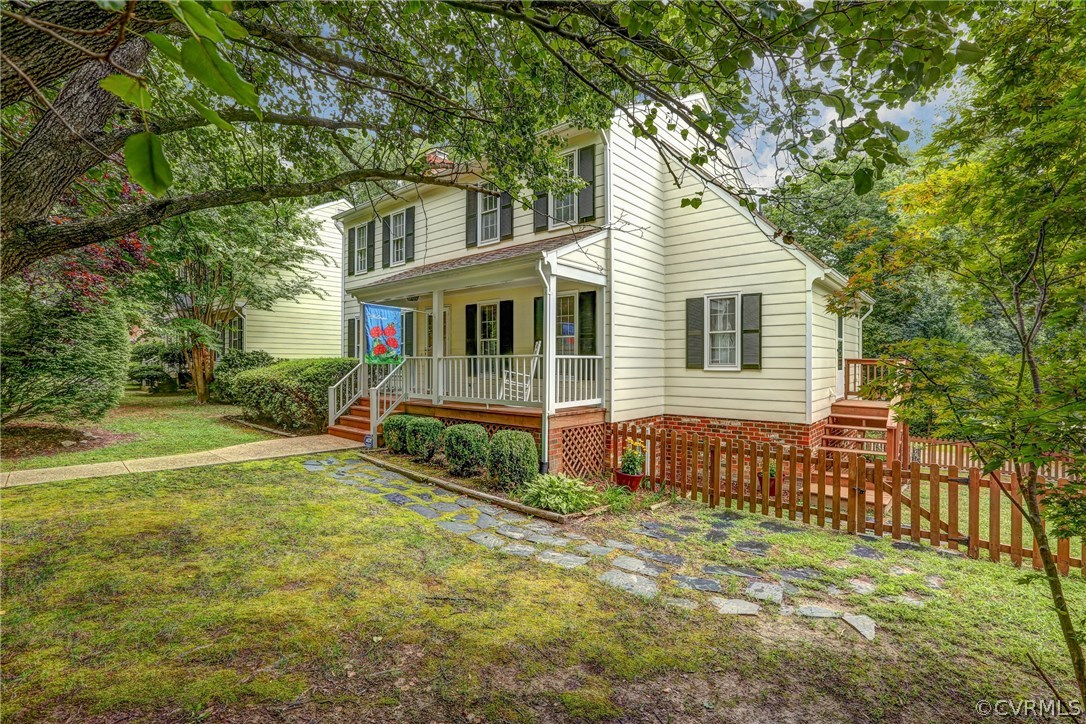 863 Watch Hill Road Midlothian, VA 23114 - Photo 21 of 38 front view of a house with a yard