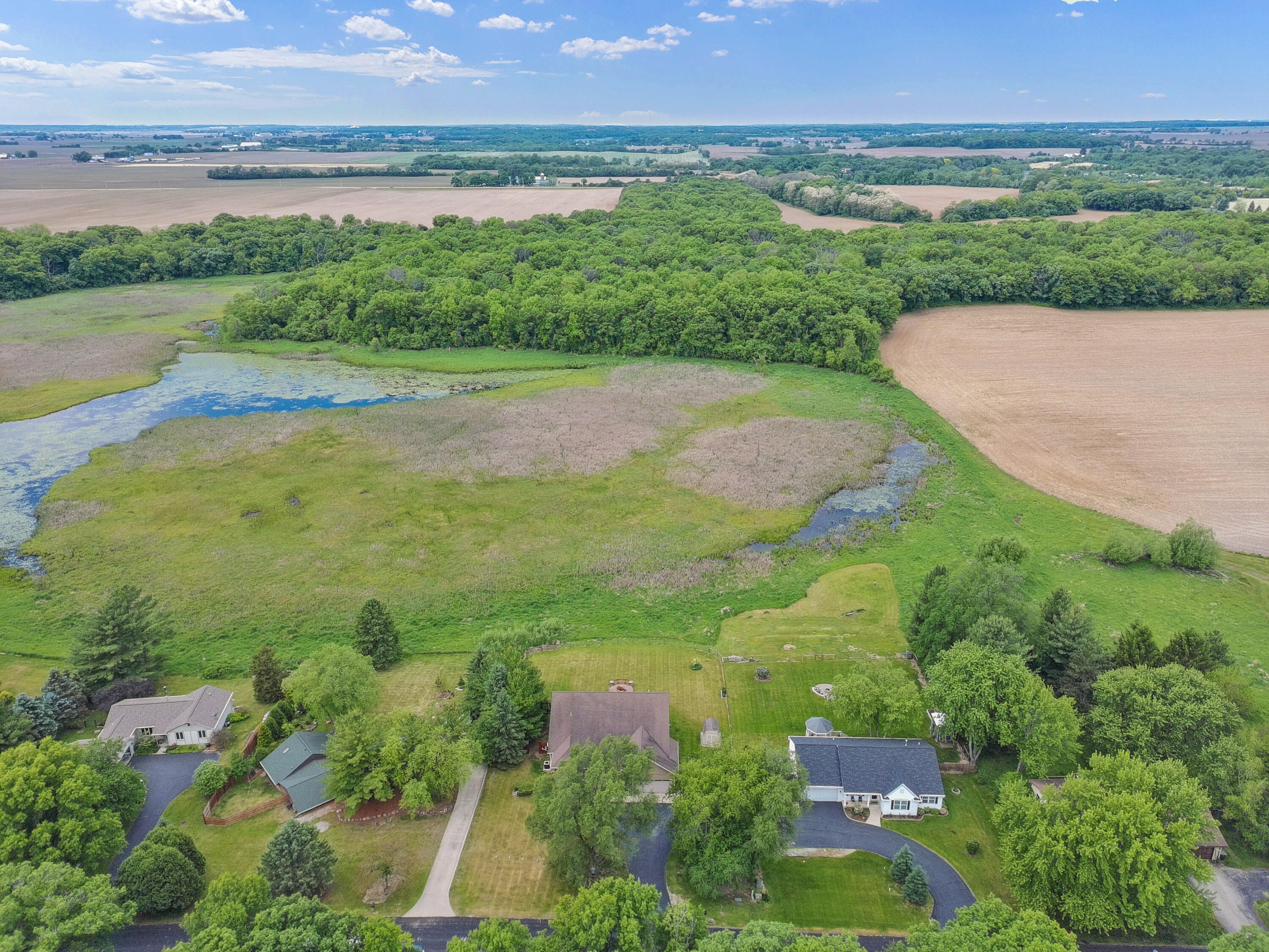 W5574 Briarwood Road La Grange, WI 53121 - Photo 40 of 45 Aerial