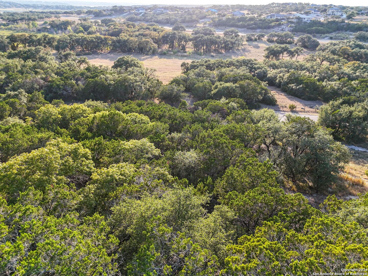 1155 Hancock Road Canyon Lake, TX 78133 - Photo 13 of 23 an aerial view of residential houses with outdoor space and trees