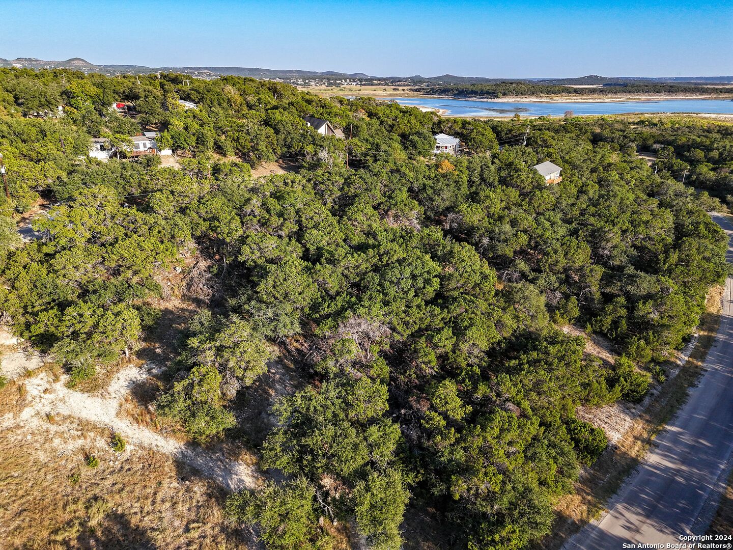 1155 Hancock Road Canyon Lake, TX 78133 - Photo 5 of 23 a view of an outdoor space and a mountain view