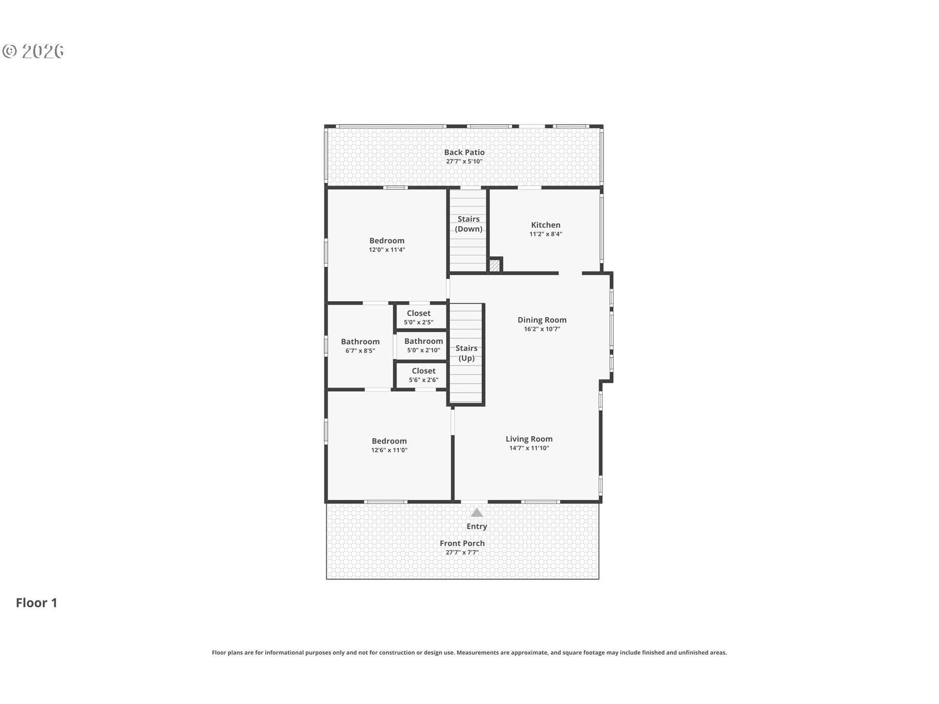 923 Fulton Street Wasco, OR 97065 - Photo 46 of 48 Floor Plan