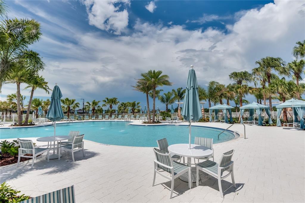 8900 Caroline Bay Court Kissimmee, FL 34747 - Photo 56 of 62 a view of a patio with swimming pool and furniture