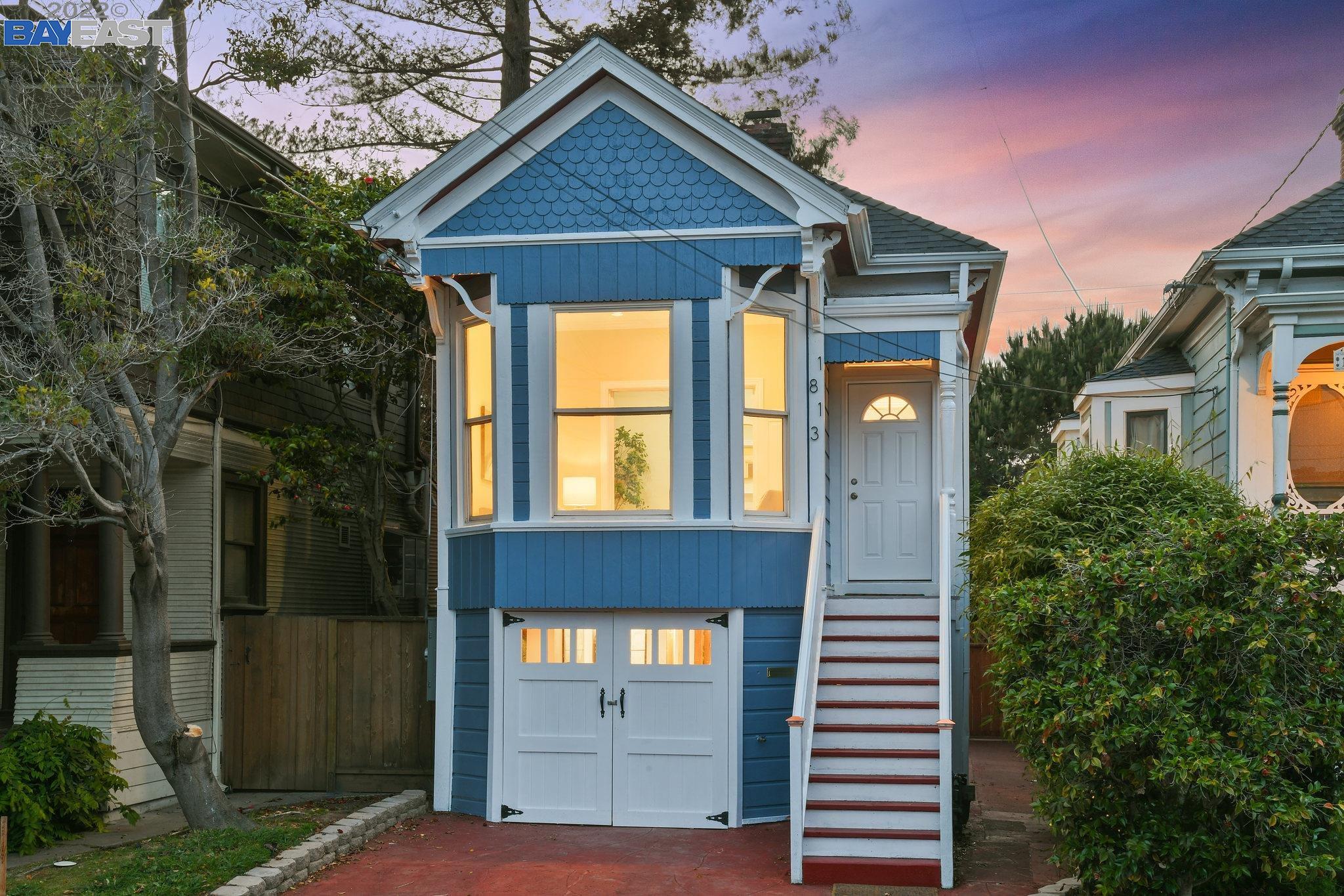 1813 Minturn Street Alameda, CA 94501 - Photo 1 of 1 a front view of a house with garden
