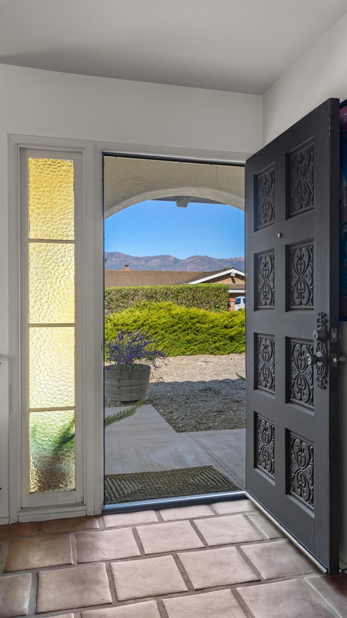 5187 Via Valverde Santa Barbara, CA 93111 - Photo 4 of 34 a view of a door and a window