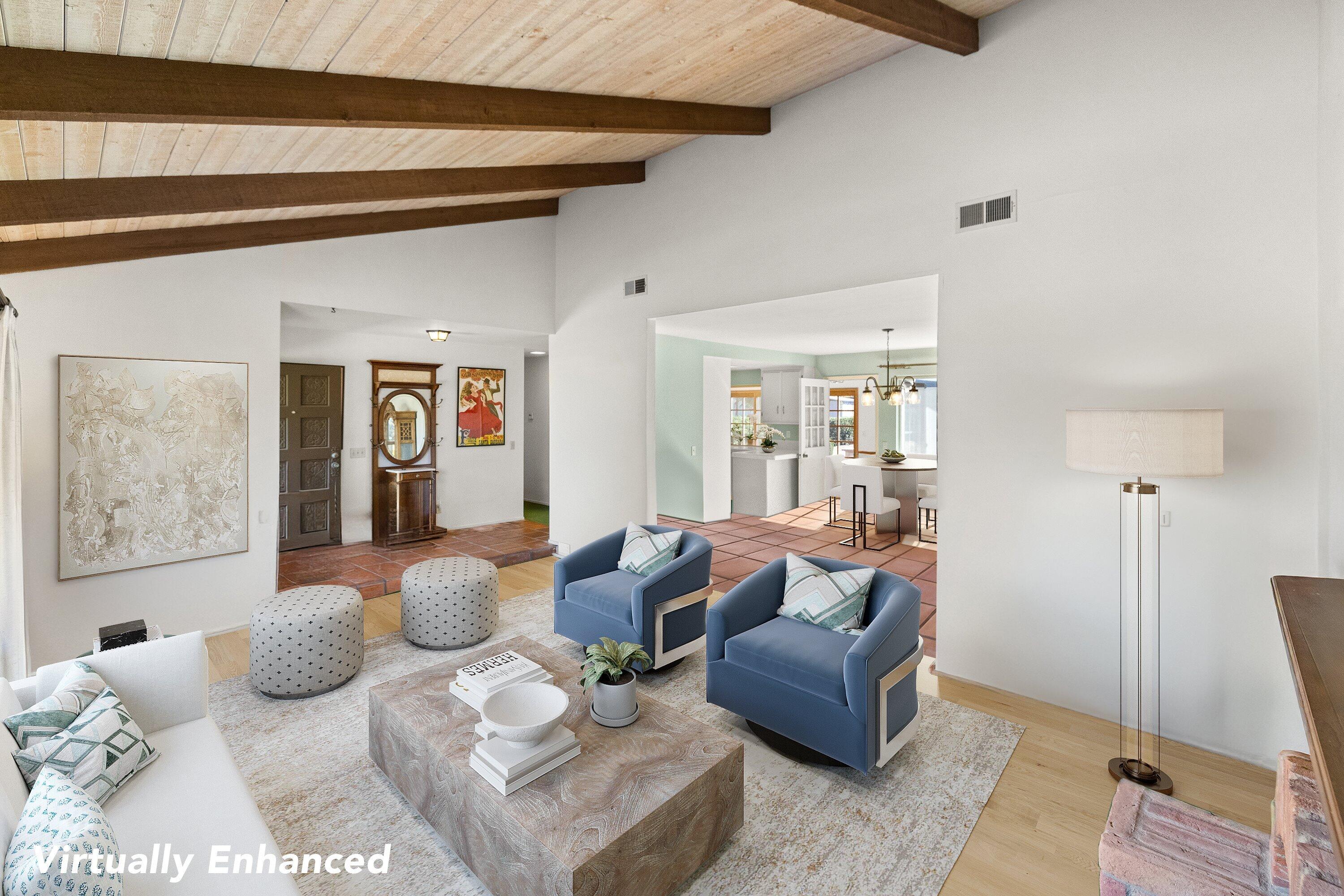 5187 Via Valverde Santa Barbara, CA 93111 - Photo 7 of 34 a living room with furniture and a couch