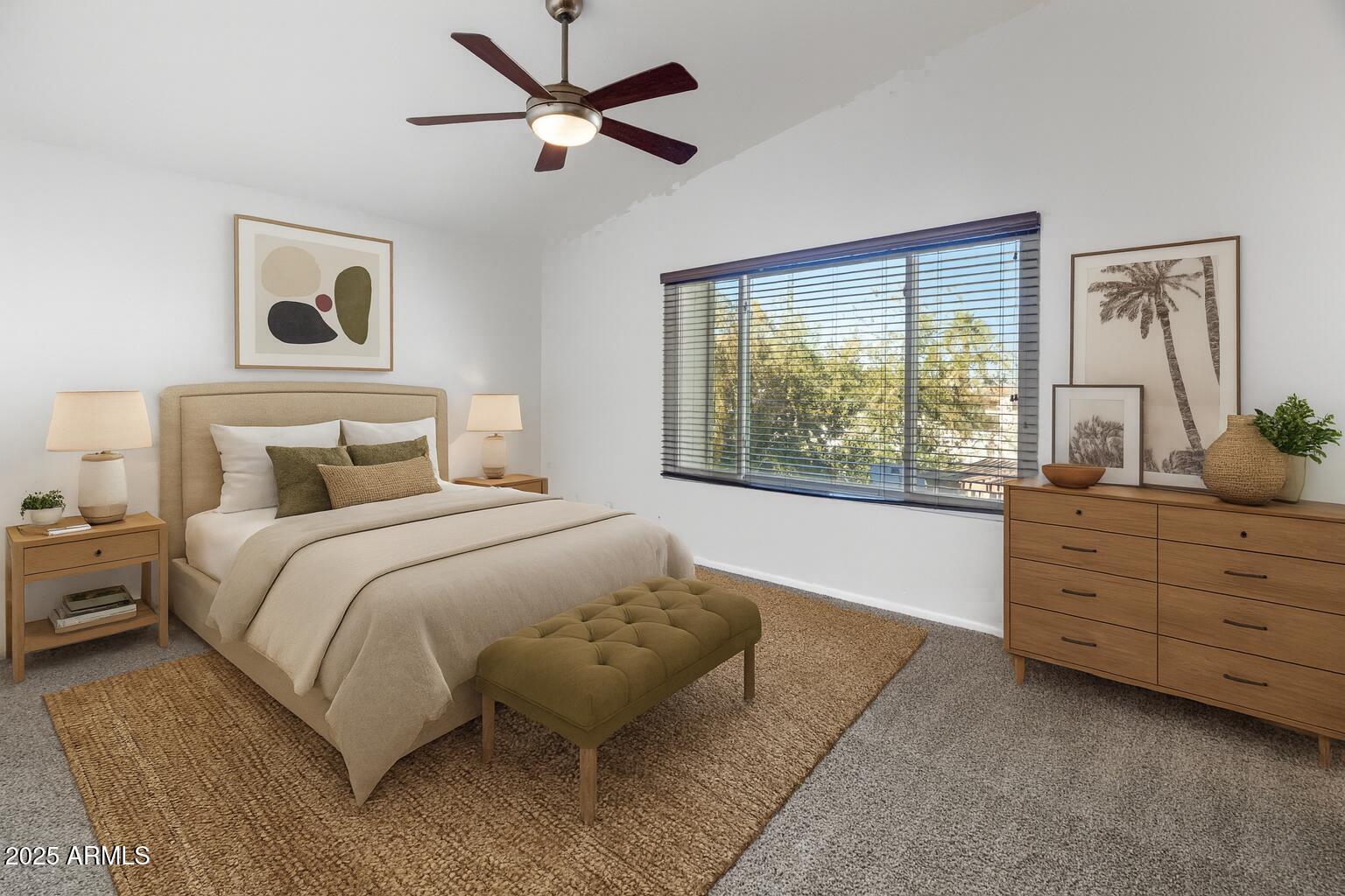 4652 East Piedmont Road Phoenix, AZ 85044 - Photo 2 of 30 a bedroom with a large bed and a window
