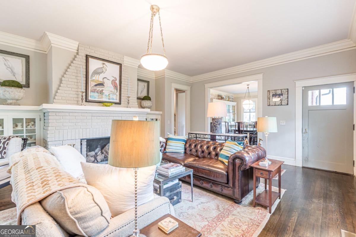 1878 Cambridge Avenue Atlanta, GA 30337 - Photo 45 of 84 a living room with furniture and wooden floor
