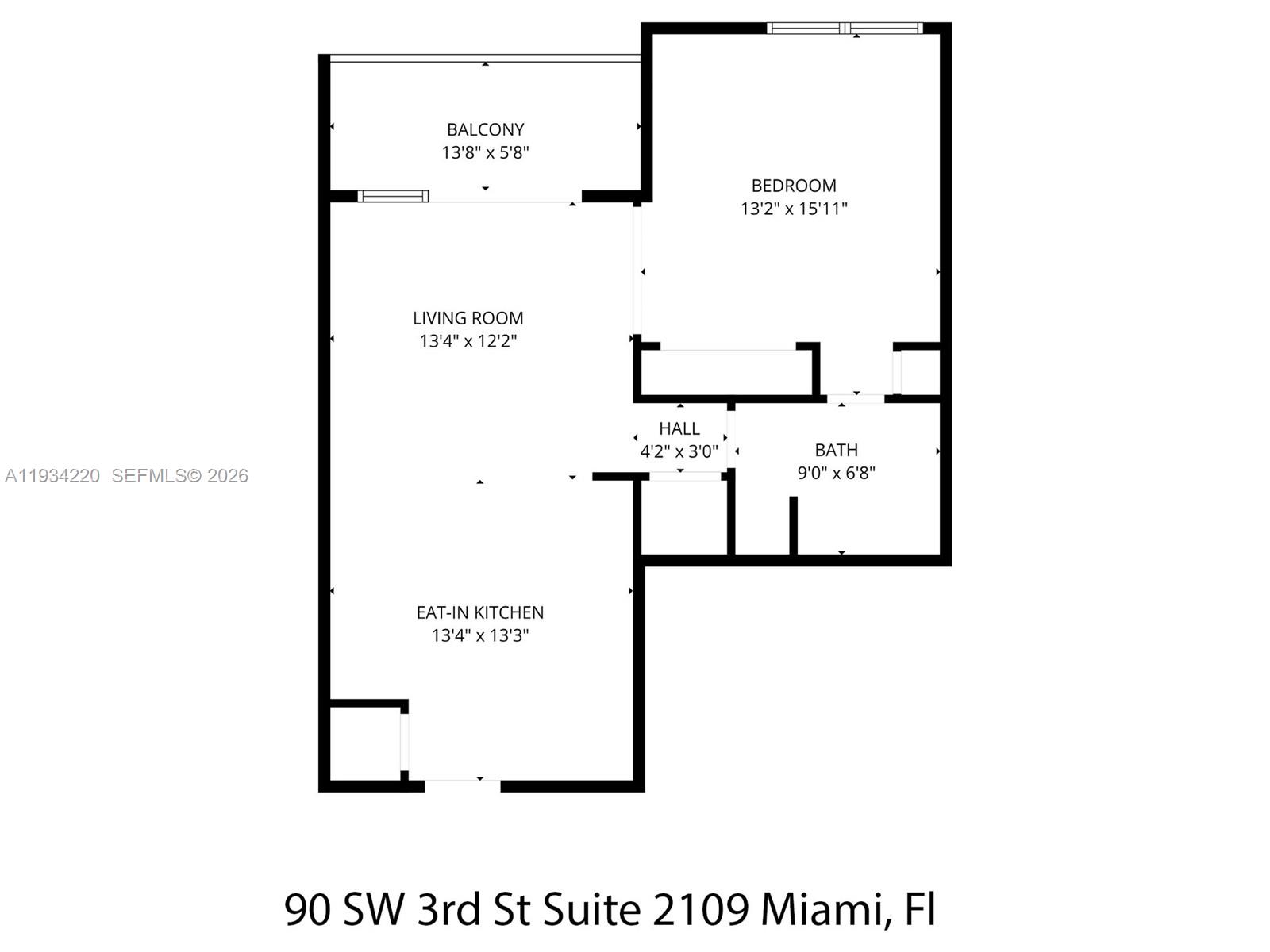 90 Southwest 3rd Street, Unit 2109 Miami, FL 33130 - Photo 25 of 31