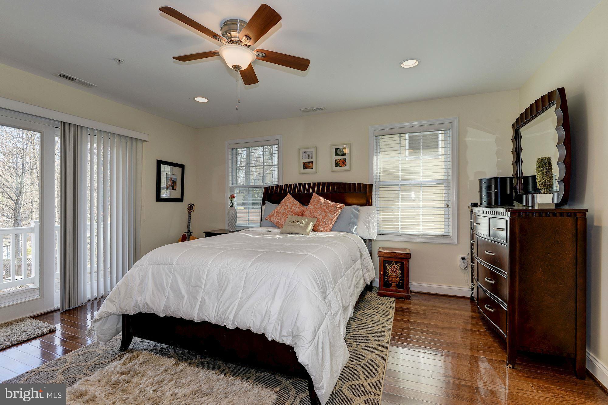 4105 Decatur Avenue Kensington, MD 20895 - Photo 17 of 29 Master Bedroom w/ Balcony