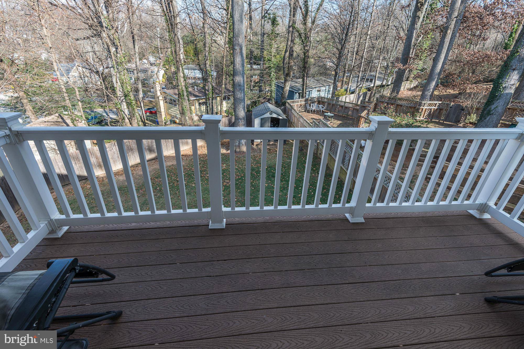 4105 Decatur Avenue Kensington, MD 20895 - Photo 19 of 29 Deck off Master Bedroom