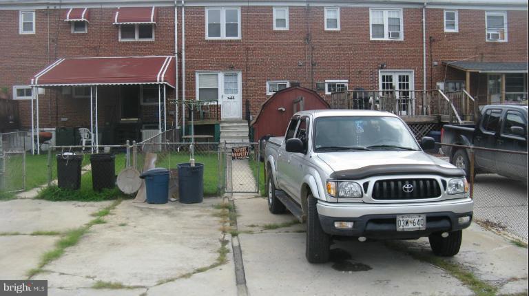 1644 Poles Road Essex, MD 21221 - Photo 16 of 16 Exterior (Rear) with 2 car parking pad