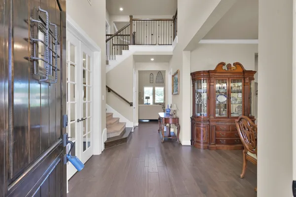 a view of a living room