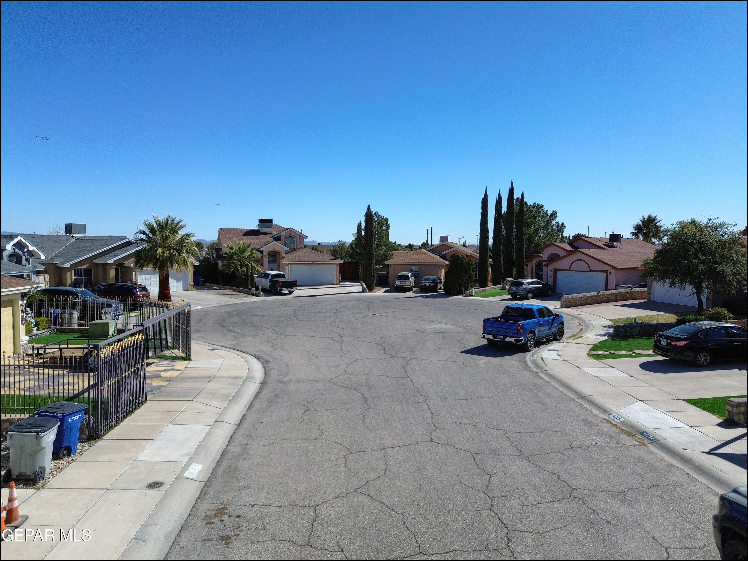 12232 Tierra Rosa Way El Paso, TX 79938 - Photo 29 of 34 a view of a backyard of the house