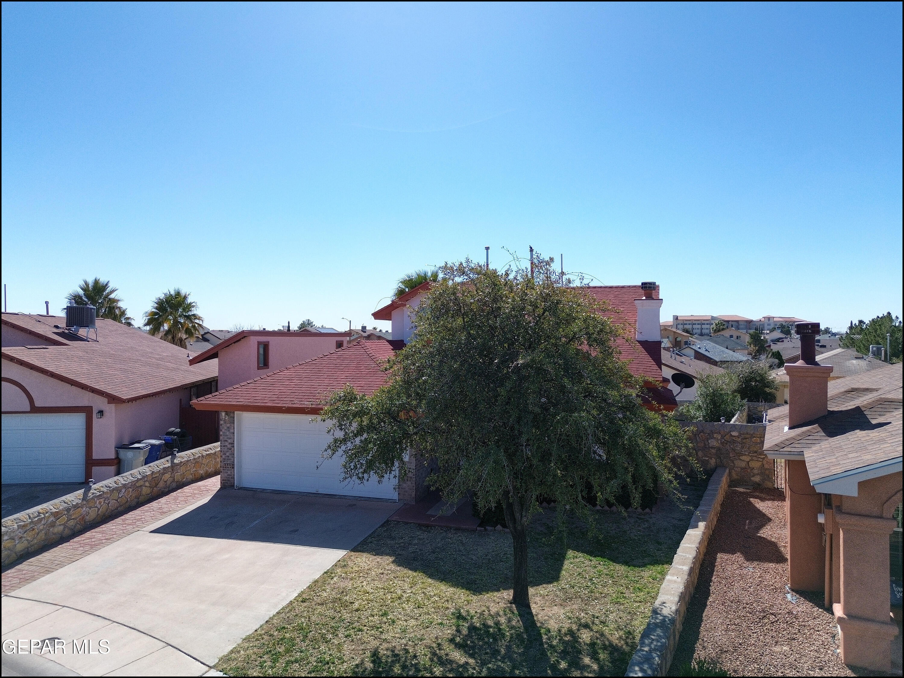 12232 Tierra Rosa Way El Paso, TX 79938 - Photo 30 of 34 a view of a house with a yard and street