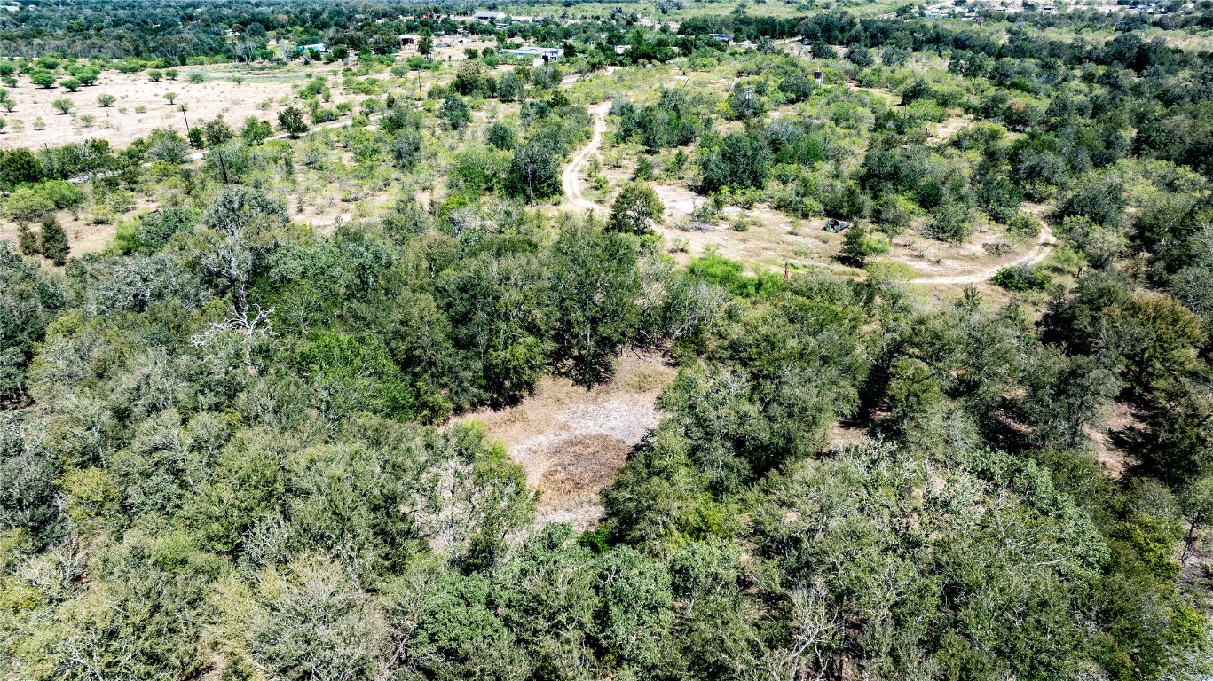 Tbd Lot 4 Tbd Road Red Rock, TX 78662 - Photo 1 of 11 an aerial view of residential house with outdoor space and trees all around