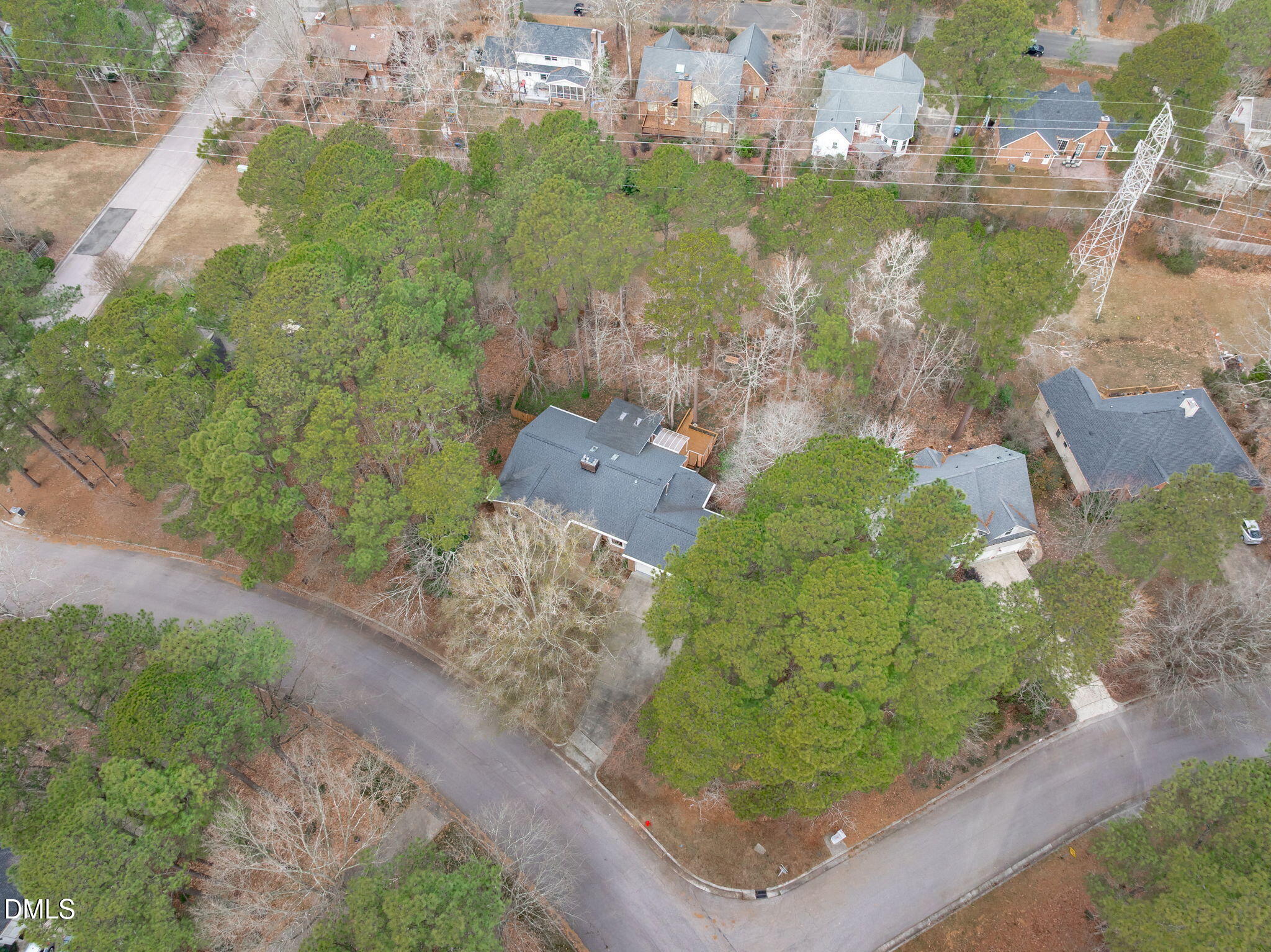 2204 Ridgefield Drive Chapel Hill, NC 27517 - Photo 38 of 41 Aerial-2