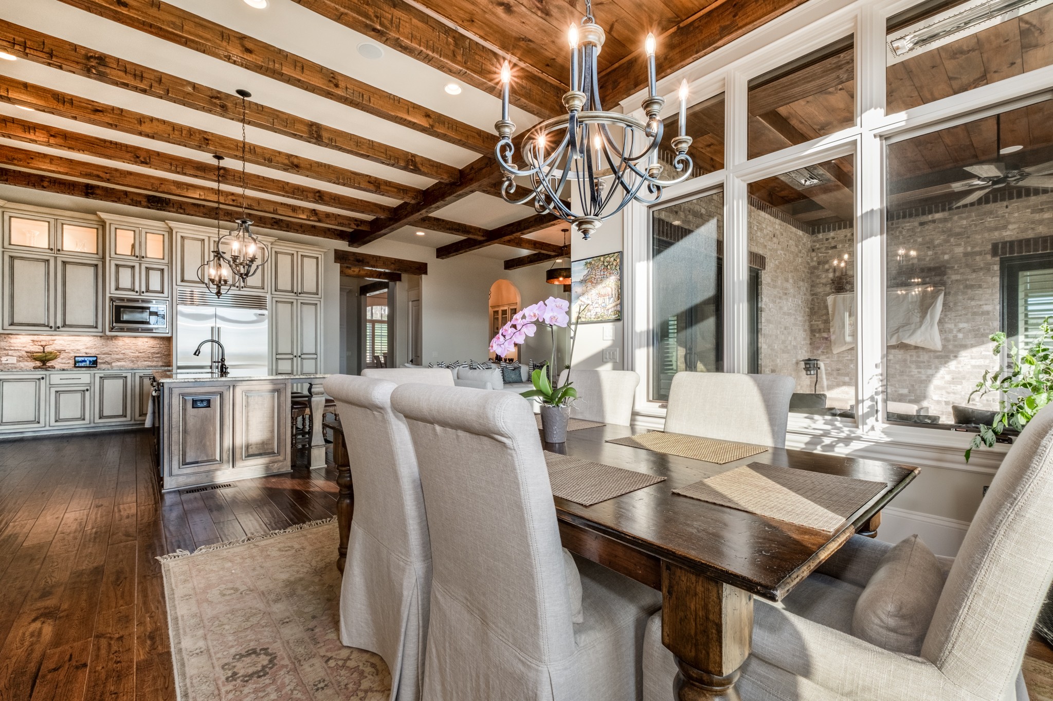 505 Legends Ridge Court Franklin, TN 37069 - Photo 22 of 70 a dining room with furniture and a chandelier