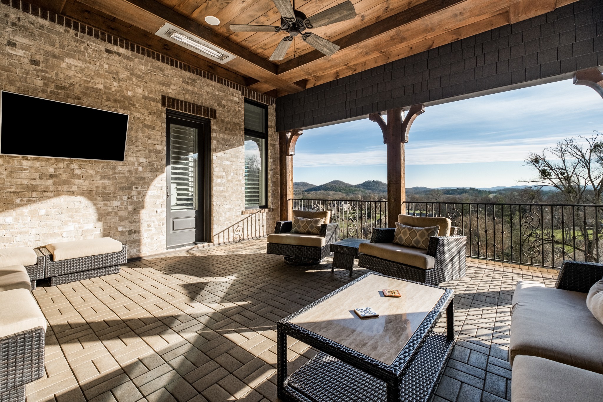 505 Legends Ridge Court Franklin, TN 37069 - Photo 37 of 70 a bedroom with furniture and a flat screen tv