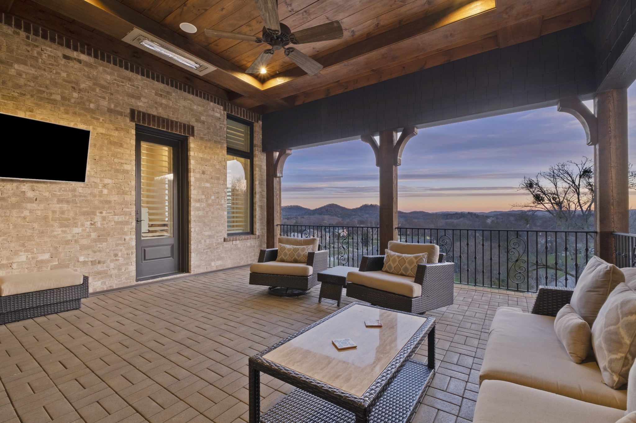 505 Legends Ridge Court Franklin, TN 37069 - Photo 38 of 70 a bedroom with furniture and large windows