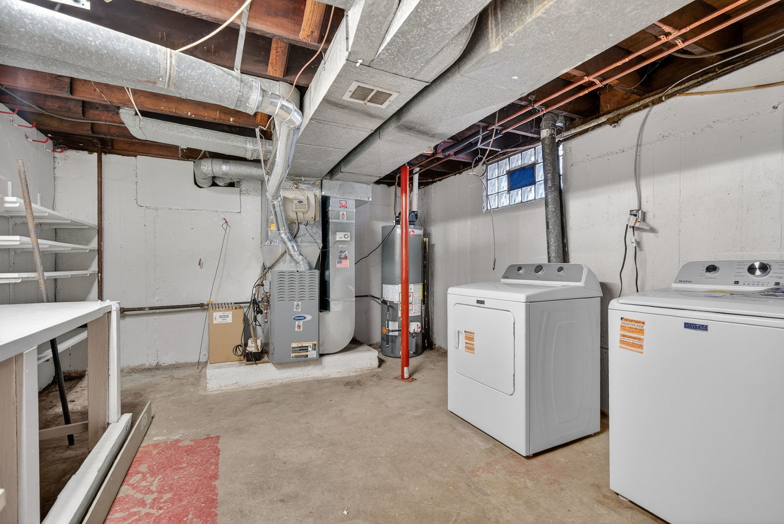 12620 Irving Avenue Blue Island, IL 60406 - Photo 31 of 37 a view of storage and utility room with washer and dryer