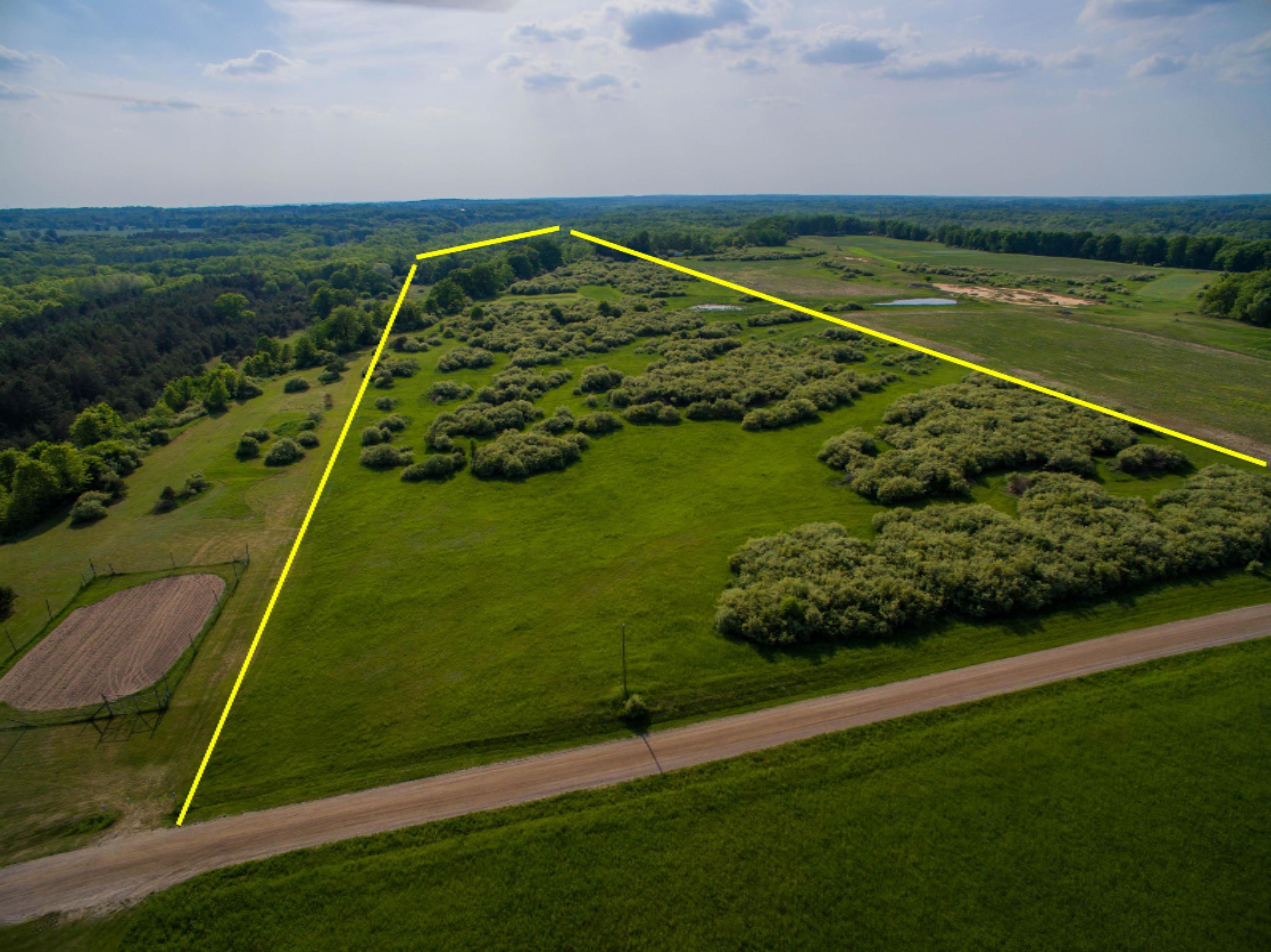 40 South A S Reek Road Custer, MI 49405 - Photo 37 of 37 40 Acres Custer PM River-20 lines