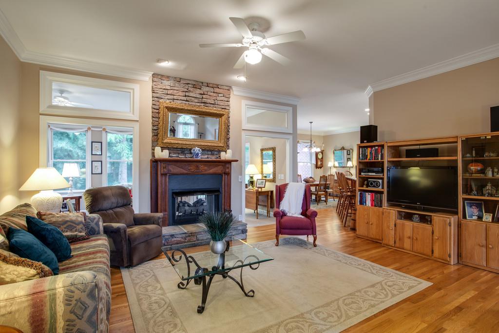 3340 Blazer Road Franklin, TN 37064 - Photo 6 of 29 a living room with furniture and a flat screen tv