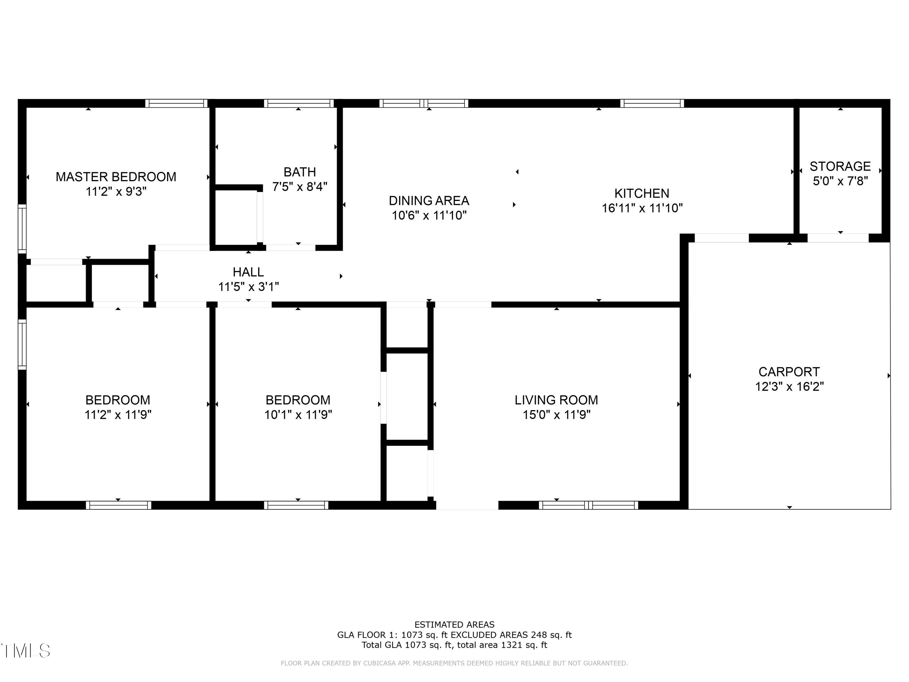 1512 Broken Road Bailey, NC 27807 - Photo 26 of 26 Floor plan