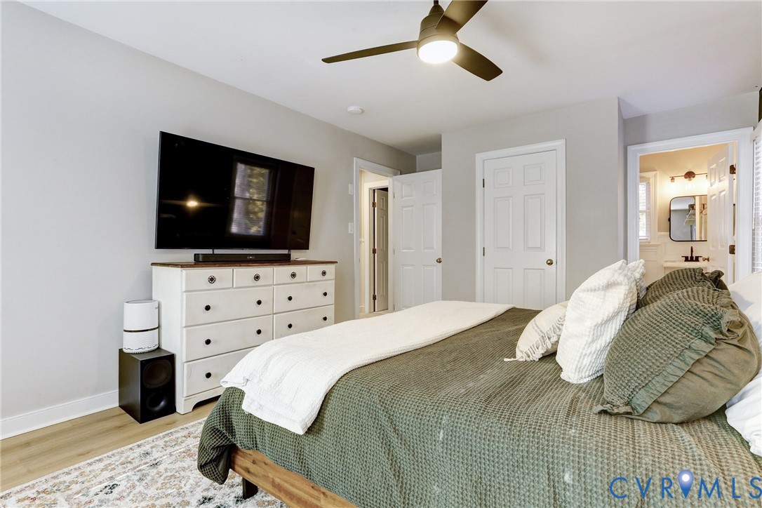 2003 Ridge Stone Court Henrico, VA 23238 - Photo 13 of 31 a bedroom with a bed and a flat screen tv