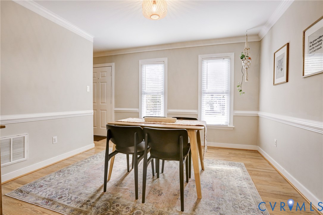 2003 Ridge Stone Court Henrico, VA 23238 - Photo 6 of 31 a view of a dining room with furniture and window