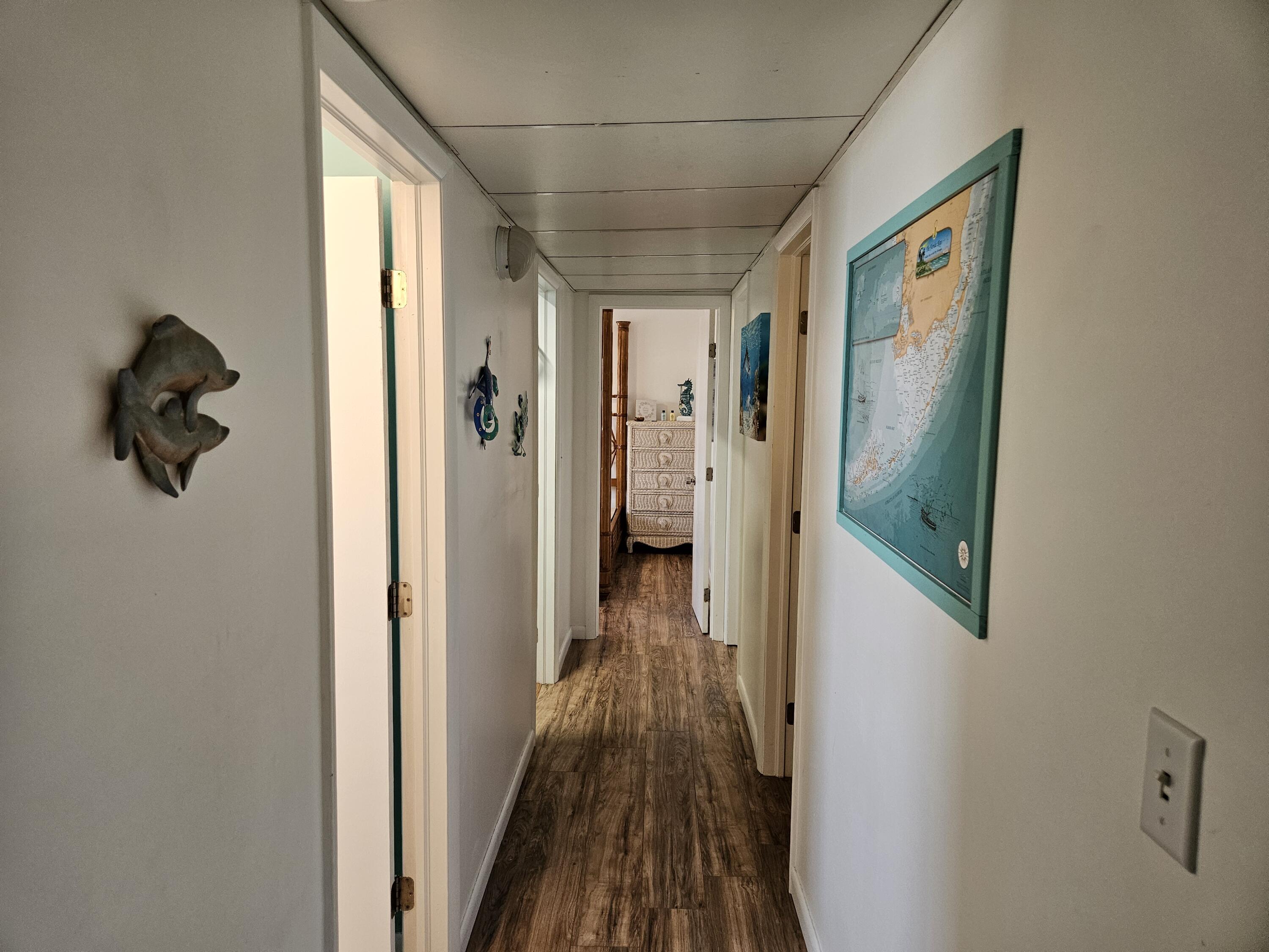 711 State Road, Unit 4A Summerland Key, FL 33042 - Photo 16 of 28 hall to beds and baths
