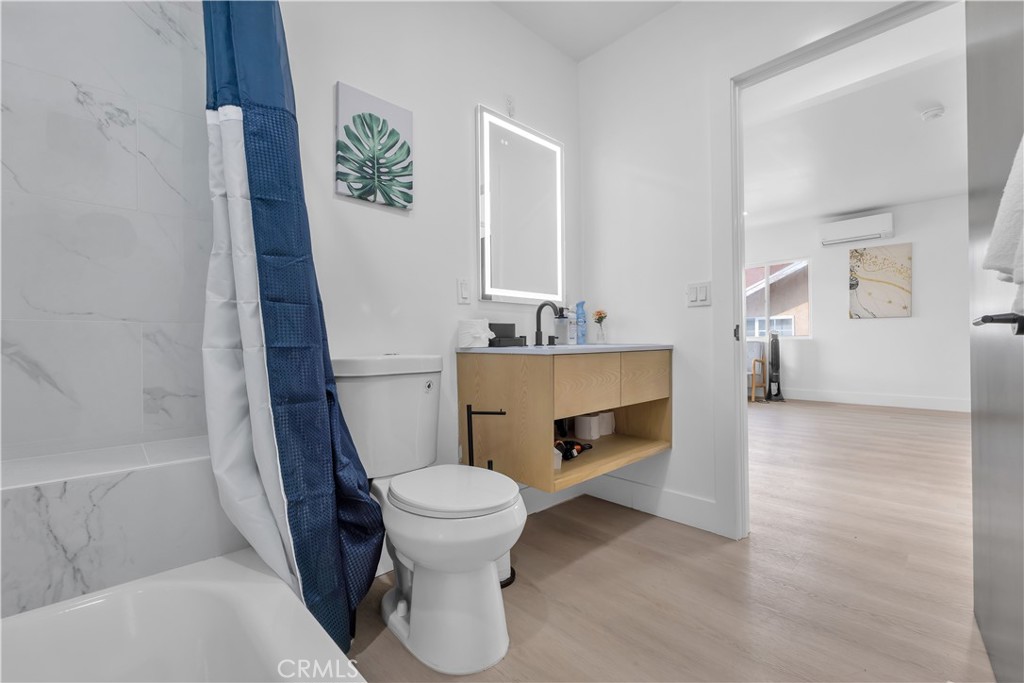 3115 Arvia Street, Unit 1A Los Angeles, CA 90065 - Photo 10 of 45 a bathroom with a sink toilet and shower