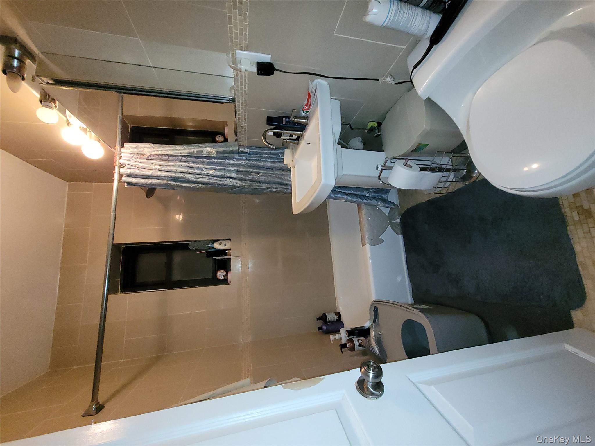2209 76th Street, Unit C2 Queens, NY 11370 - Photo 2 of 5 a bathroom with a sink toilet and shower