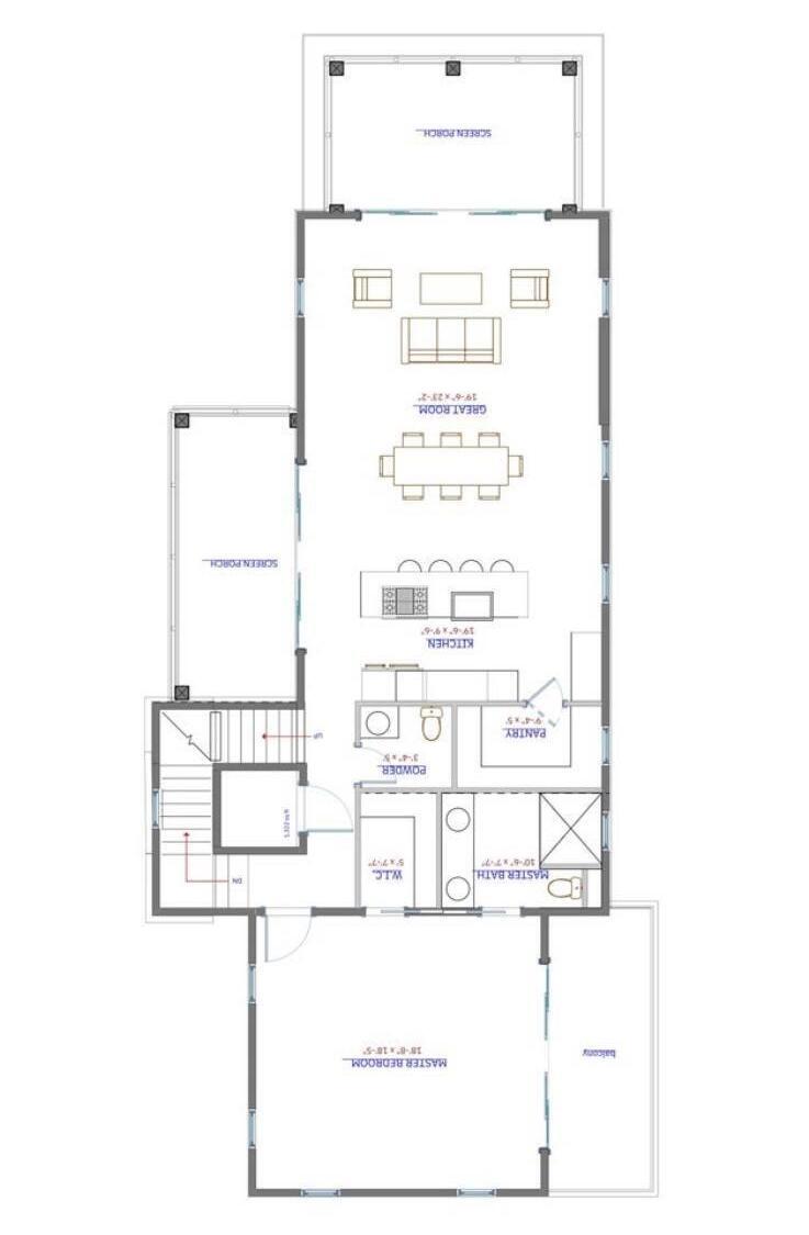 615 West Beach Court Folly Beach, SC 29439 - Photo 31 of 32 615 W beach Floorplan