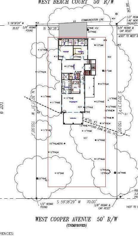 615 West Beach Court Folly Beach, SC 29439 - Photo 24 of 32 lot with house