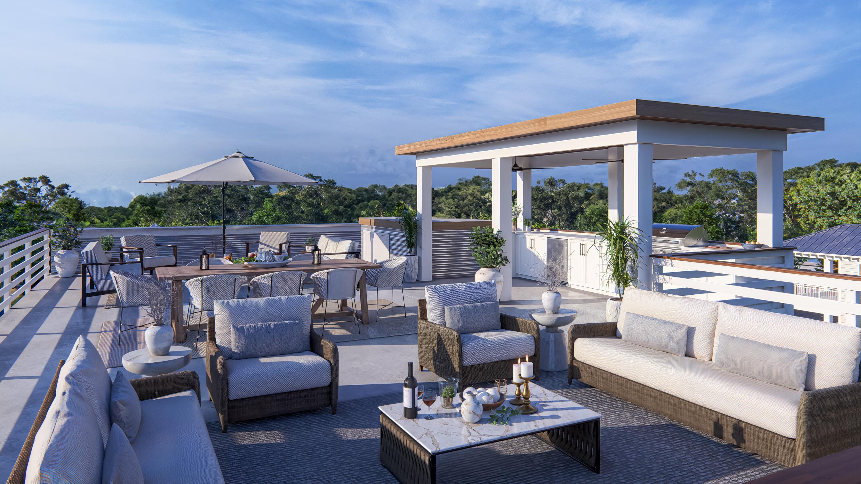 615 West Beach Court Folly Beach, SC 29439 - Photo 9 of 32 Rooftop