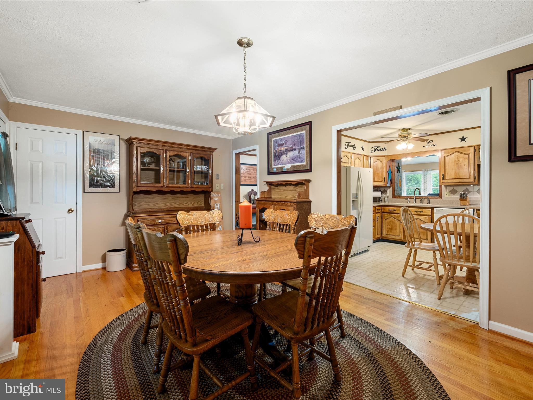 281 Light Road Winchester, VA 22603 - Photo 21 of 54 Dining Room view to Kitchen