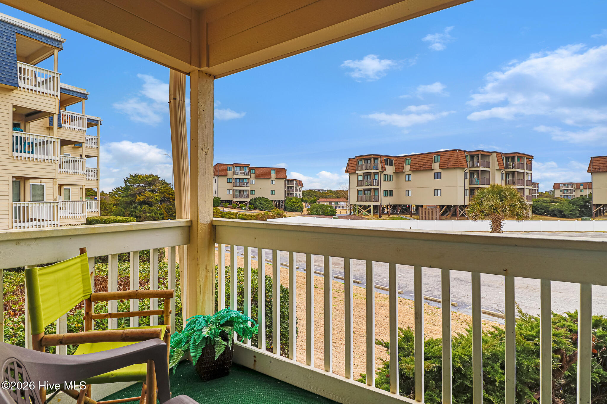 1904 East Fort Macon Road, Unit 156 Atlantic Beach, NC 28512 - Photo 28 of 49 Covered Balcony