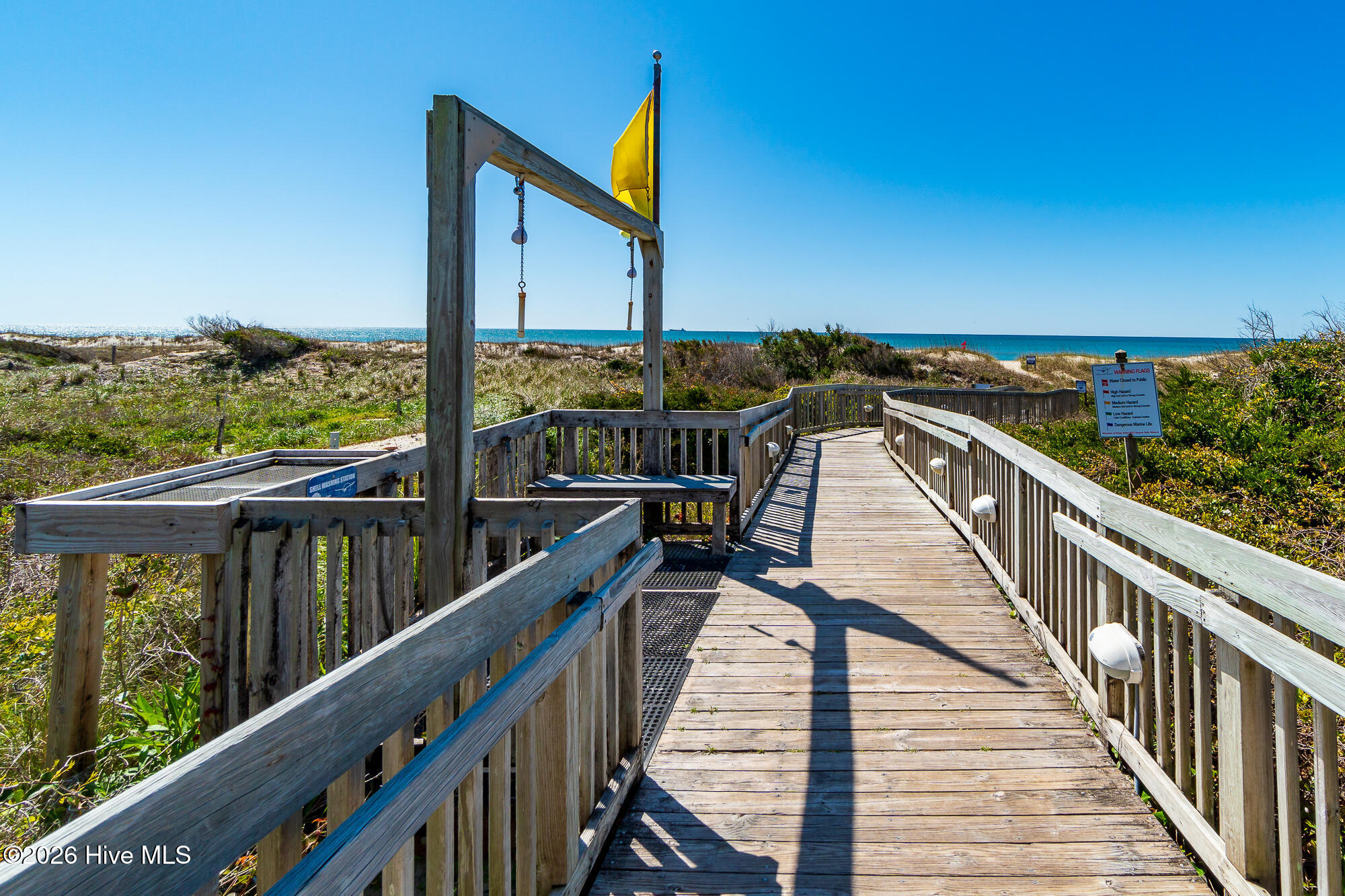 1904 East Fort Macon Road, Unit 156 Atlantic Beach, NC 28512 - Photo 40 of 49 Outdoor Shower near Beach Access