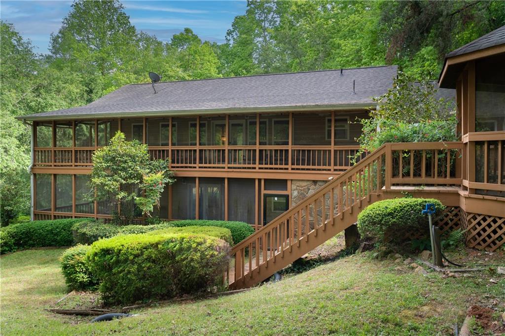 200 Bahn Innsbruck Helen, GA 30545 - Photo 2 of 84 a view of house with a yard and plants