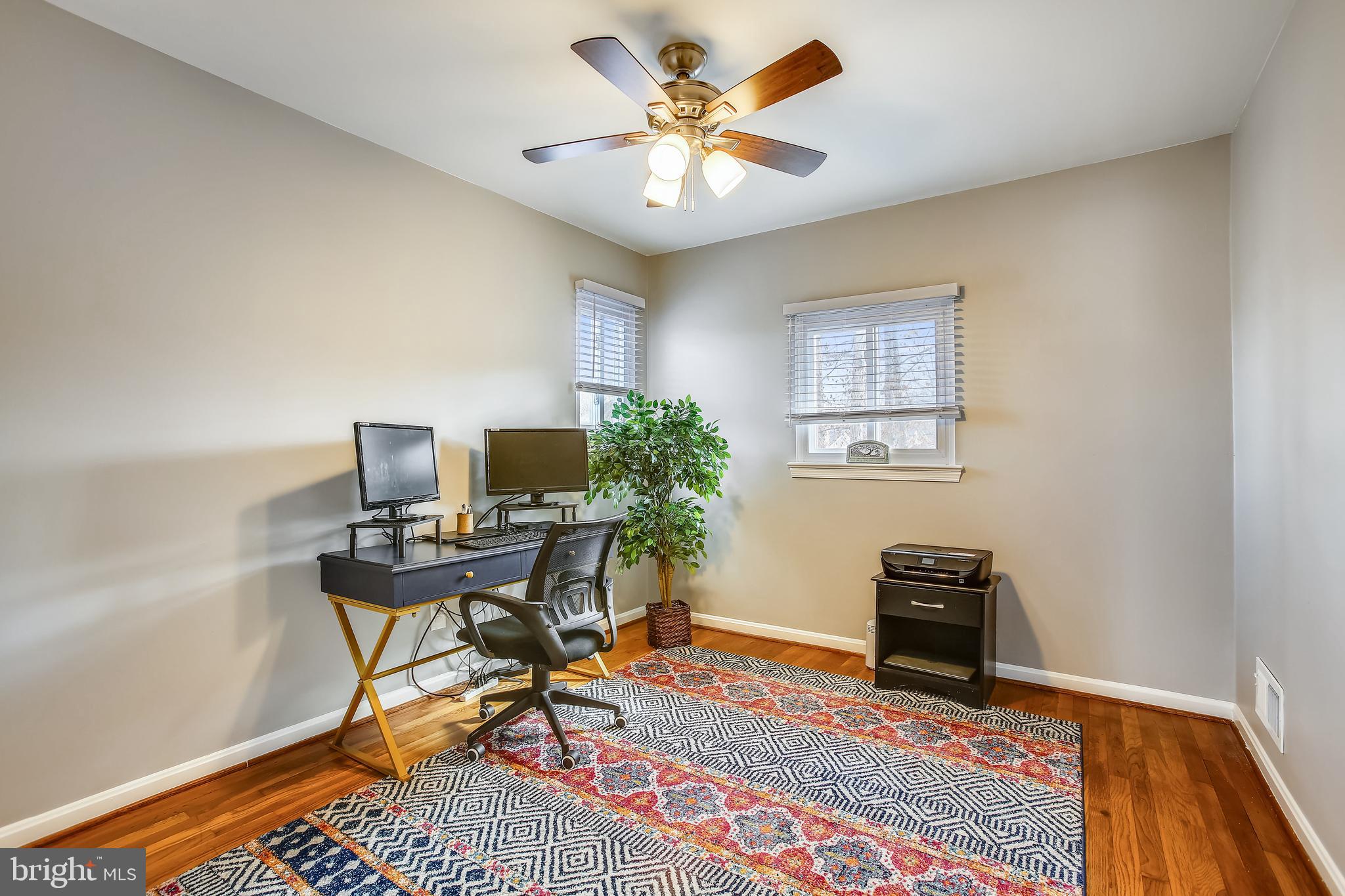 6005 Filbert Court Springfield, VA 22152 - Photo 41 of 55 Fourth bedroom has hardwood flooring